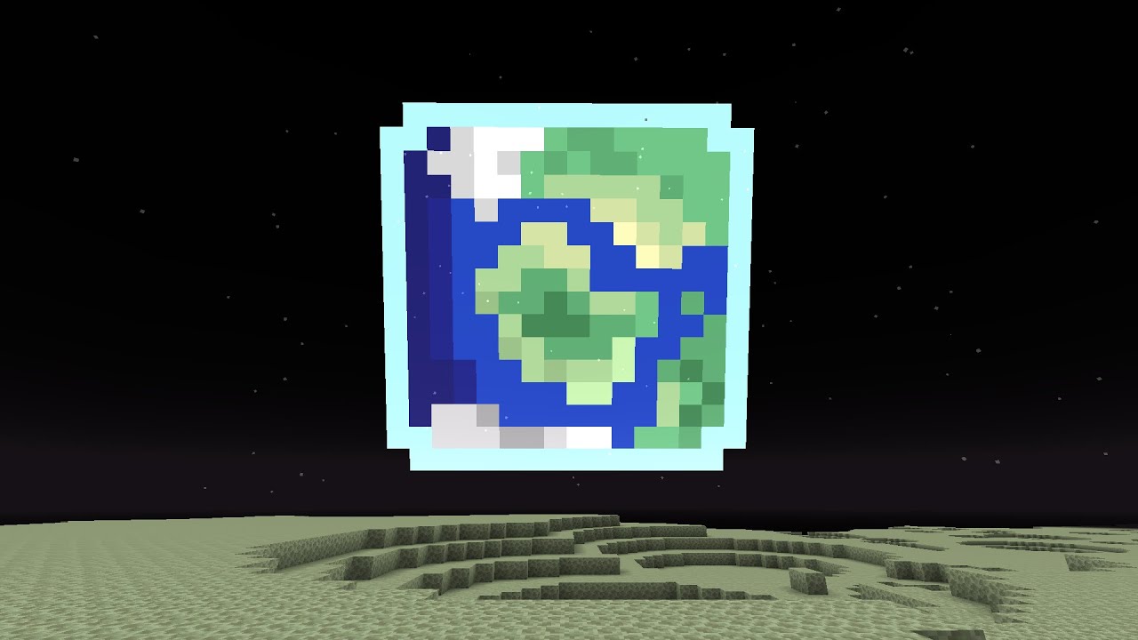 I went to the moon in Minecraft (23w13a_or_b) - YouTube