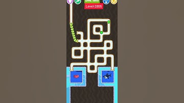 Best funny gameplay video 🤣Save the fish 🙀▶️⏩✅Level- 2805 #viral   #shorts #funny #games