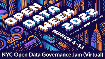 NYC Open Data Governance Jam (Virtual)