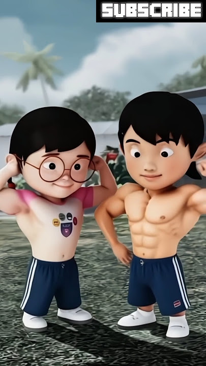 Mei Mei dan Susanti Punya Otot! #upinipinterbaru #upinipin #funny #upindanipin