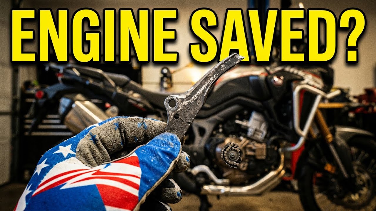 Chain break! African twin CRF1000L