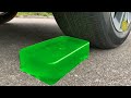 Experiment Car Vs Jelly Vs Slime Crushing Crunchy Soft Things By Car Test S 
