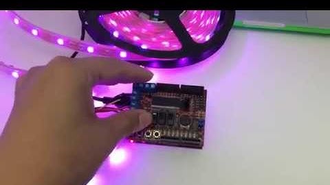 chipKIT Basic IO Shield Analog LED Color Mixer