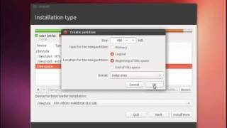 Installing Ubuntu Linux on a PC with Microsoft Windows and dual-boot it.