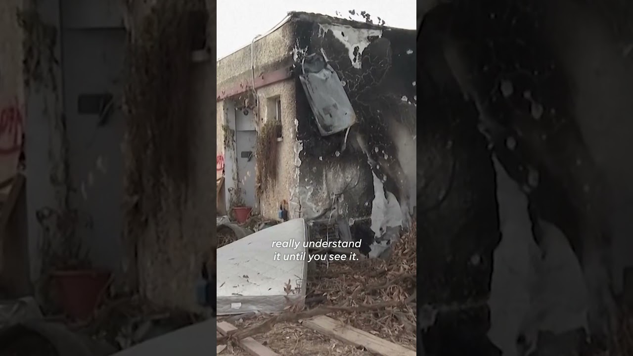 Chris Christie visits Israeli communities devastated by Hamas attacks #Shorts