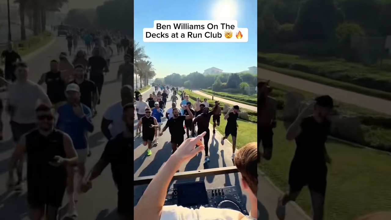 Ben Williams on the DECKS mid run..😂🚨 @benwilliams.3 @dmodeejay