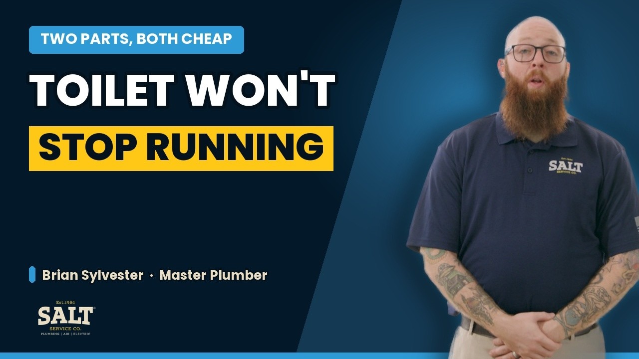 Why Does My Toilet Keep Running? The 2 Most Common Causes