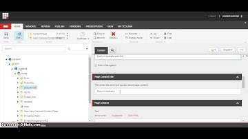 Short video on lock, edit, save and check in unlock an item in Sitecore