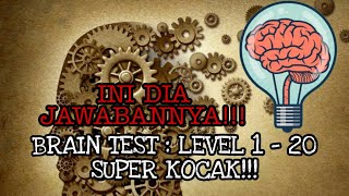BRAIN TEST : LEVEL 1-20 KOCAK!!! screenshot 4