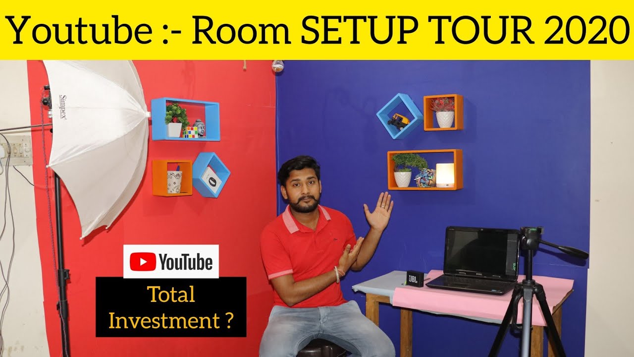 My Youtube Room SETUP TOUR 2020 Or My Investment ? - YouTube