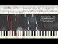 Джокер - &quot;Король и Шут&quot; (Ноты и Видеоурок для фортепиано) (piano cover)