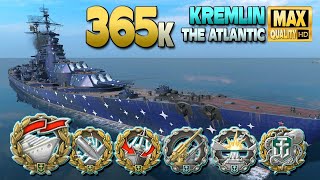Кремль: Неожиданный результат с огромными 365k - World of Warships