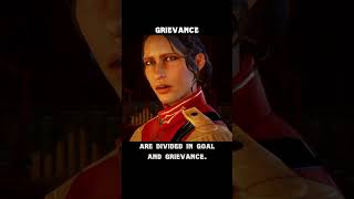 grievance — Dragon age : Inquisition dialogue scene