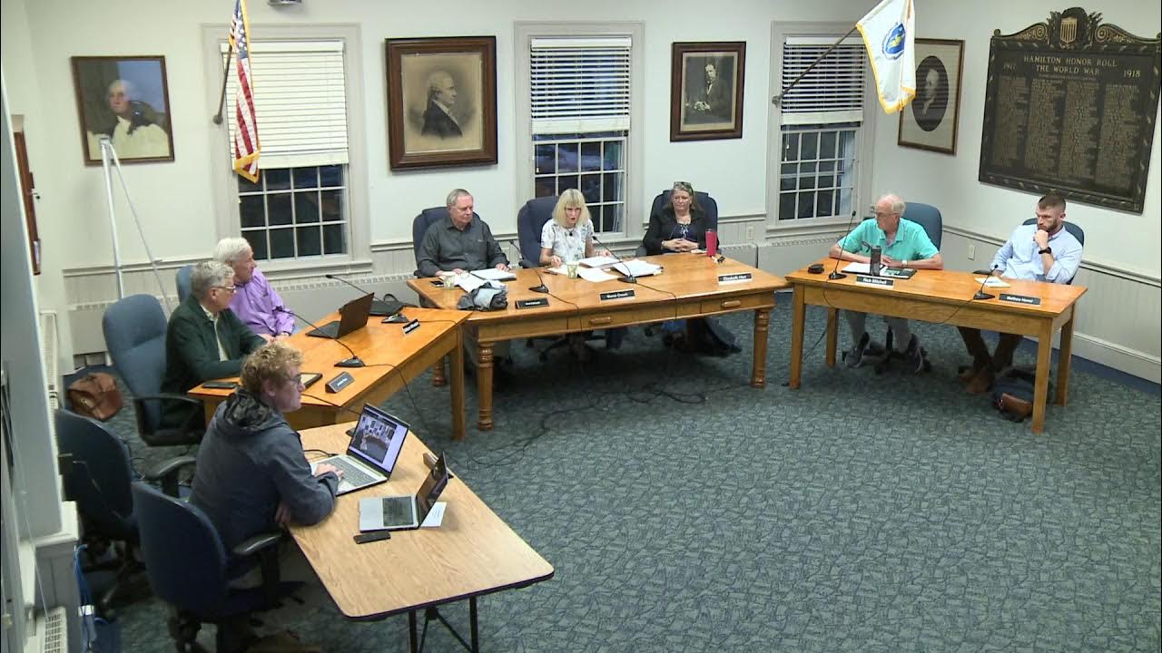 Hamilton Planning Board 7.25.23 YouTube