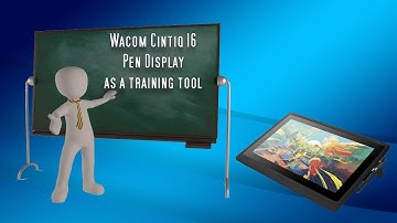 Using a Wacom Pen Display as a training tool.