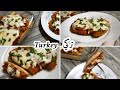 Turkey Breasts Cutlets With Different Sauce بانيه صدور الديك الرومي التركي بطريقة جديدة وصوص مختلف