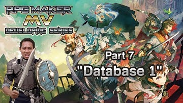 RPG Maker MV Development Series - Database (Part 1)