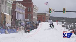 Its A Crazy Cowboy Event Ski Joring Takes Over The Streets Of Leadville