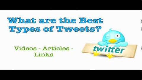 Marketing Plymouth Best Types of Tweets for Twitter Marketi
