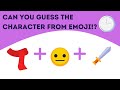 GUESS the Anime Character from EMOJI // ATTACK ON TITAN