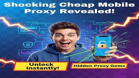 Unlock Stubborn Platforms Instantly With These Mobile Proxies At The Price Of A Residential Proxy