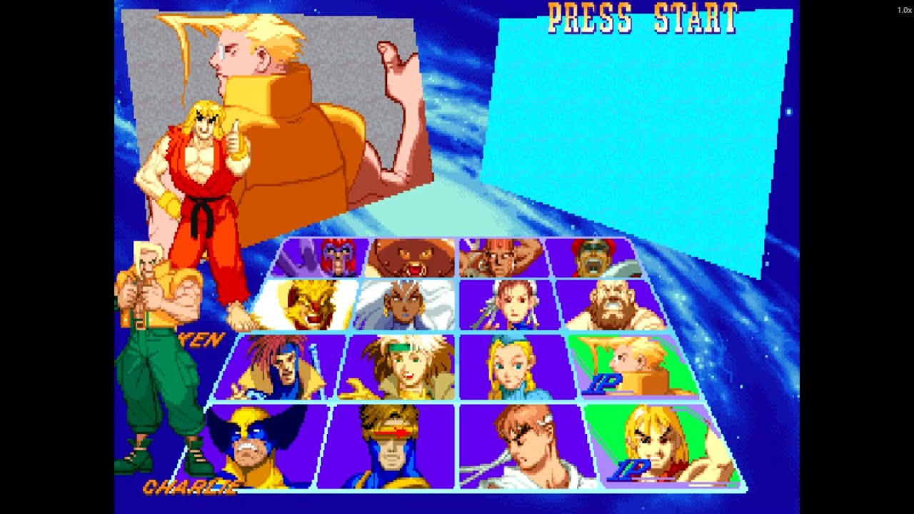 Ken & Charlie Duo – Flames & Flash Kicks! | X-Men vs Street Fighter