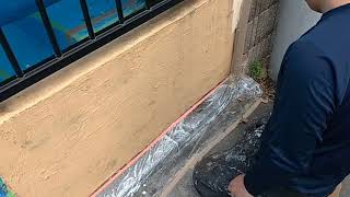 アイカジョリパットフレッシュを塗装しました|外壁塗装埼玉県川越市岸町現場で塗替えリフォーム施工中