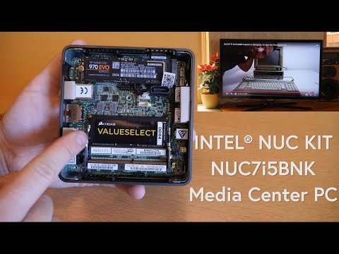 INTEL NUC KIT NUC7i5BNK Assembly as Living Room Media Center