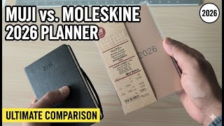 2026 Moleskine vs. $7 MUJI Planner Review