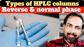 Types of HPLC columns | separation mechanism | voice of kayani