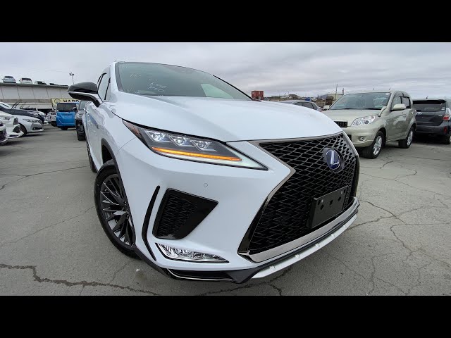 LEXUS RX450h 2020 F SPORT 4WD GYL25 3500cc 5AB 38km 083 - YouTube