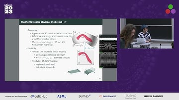 Creating smooth surface models with ElasticSurfaceEmbedding.jl | Yuto Horikawa | JuliaCon 2023