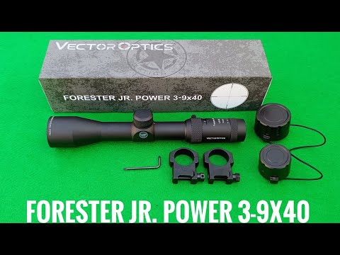 Vector Optics Forester JR Power 3-9x40 Scope |Unboxing - YouTube