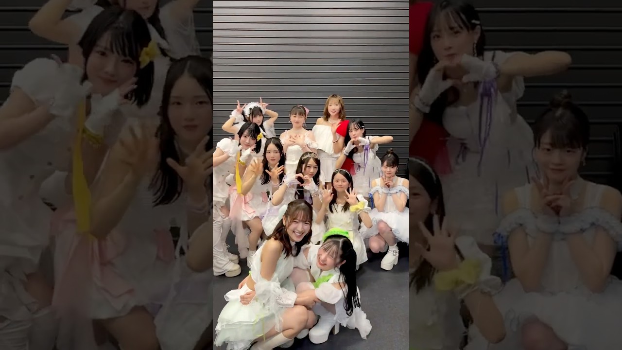 つばきファクトリー『六本木アイドルフェスティバル2026ありがとうございました🪩✨️ 新衣装で #シークレットサマー 🏖☀️』#tiktok 260725