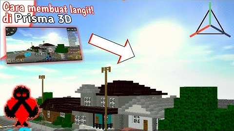 TUTORIAL CARA MEMBUAT LANGIT DAN AWAN DI PRISMA 3D!!