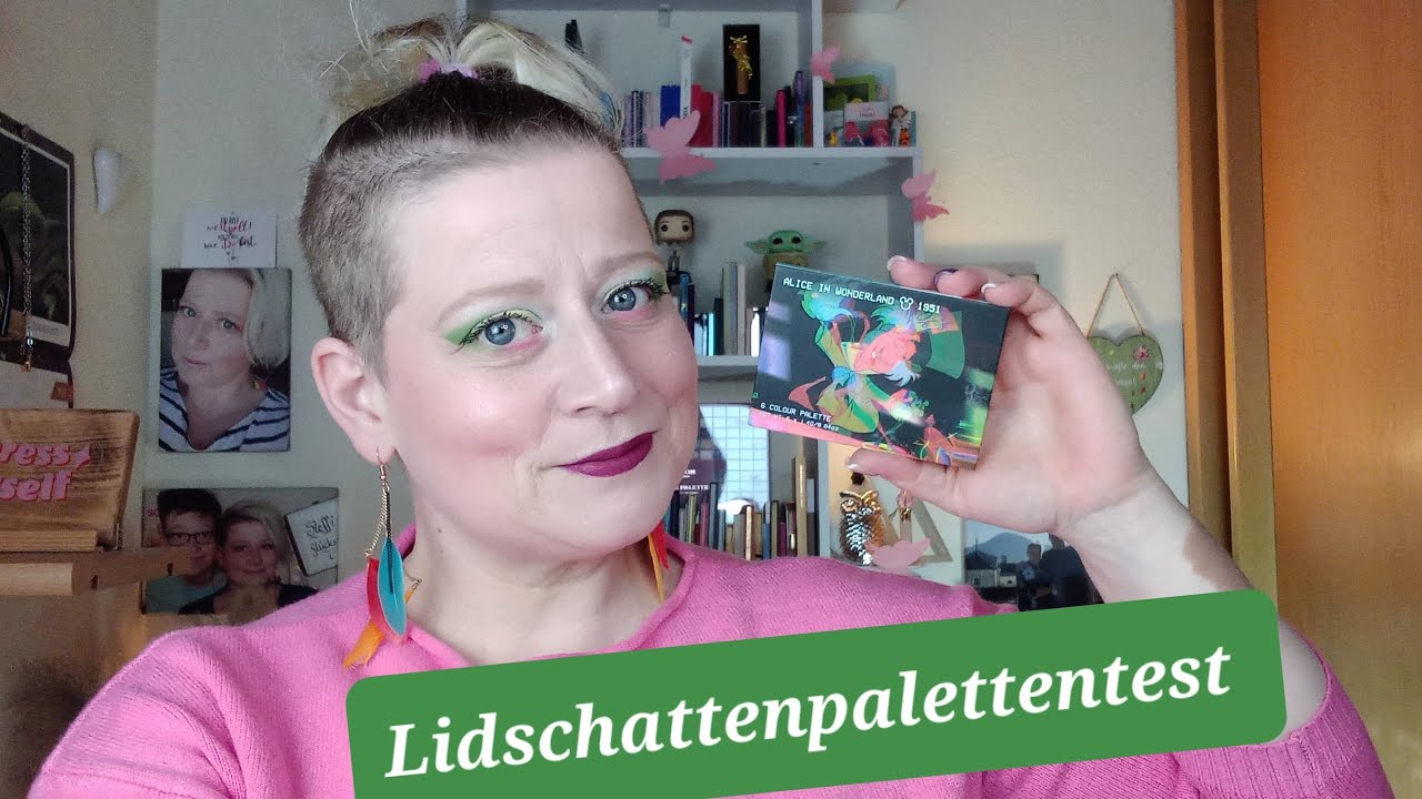 Lidschattenpalettentest/BeautyBay/Disney/Alice im Wunderland/Der Verrückte Hutmacher