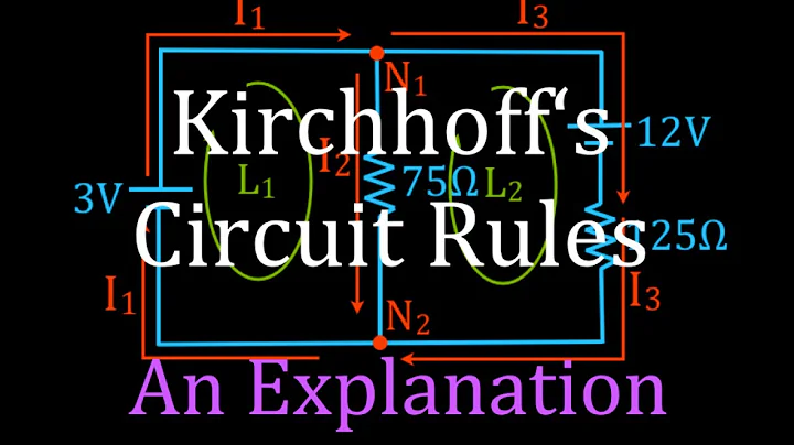 Kirchhoff's Rules (1 of 4) Circuit Analysis, An Ex...