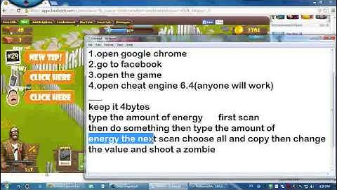 zombie lane cheat engine 6.4 hack on facebook