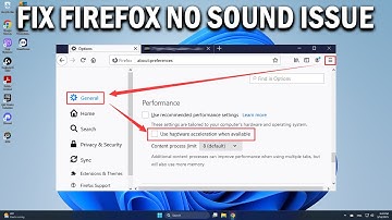 How To Fix Firefox Not Producing Any Sound When Trying to Watch a Video - Easy Fix