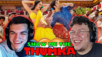 Show Me The Thumka (Song) Tu Jhoothi Main Makkaar |Ranbir,Shraddha|Pritam|Sunidhi | Americans React
