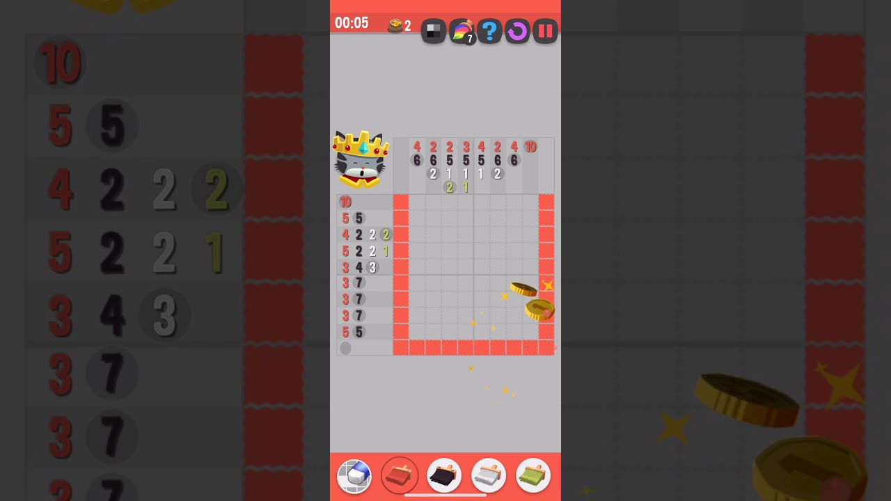 Hungry Cat Picross Easy Levels Gallery 5-82