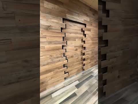 Как Вам скрытая дверь #строительство #ремонт #shortvideo #viralvideo #каркасныедома #дача