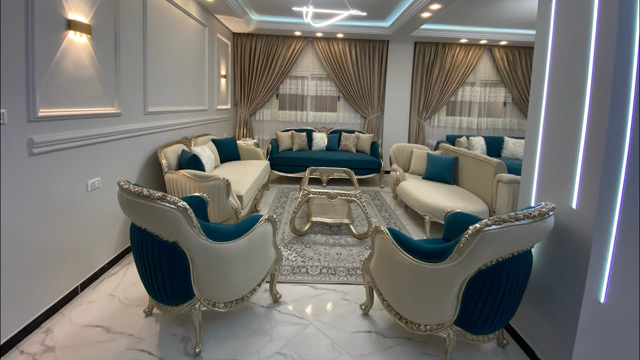 شقه عروسه منيه النصر ومطبخها ال فيه مطبخين مفتوحين على بعض