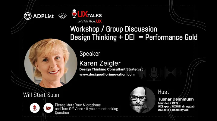 UXTallks Season - 03 Workshop: Design Thinking + D...