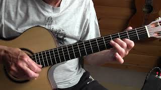 Dead Thumb Blues #6 - EZ Fingerpicking Blues Lesson - TAB avl.