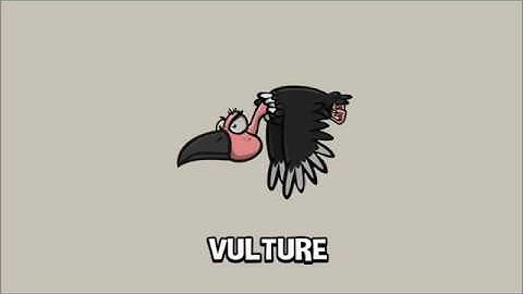 2d game asset vulture animation preview