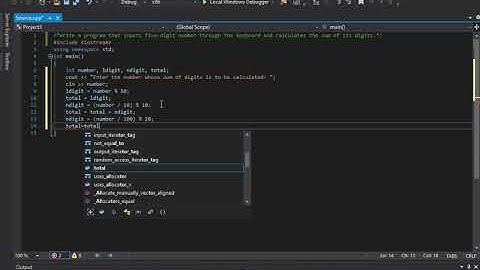 C++ Program To Calculate Sum Of Digits Of A Number.