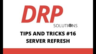Tips and Tricks of the Week #16: Maintain Your Infrastructure - Server Refresh