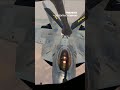 CENTCOM shares NEW video of F-22 stealth fighter refueling #foxnews #news #shorts #military