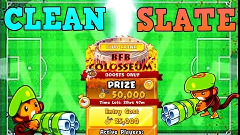 How To Absolutely DESTROY In BFB Colosseum! (BTD Battles) CLEAN SLATE Chapter 2.